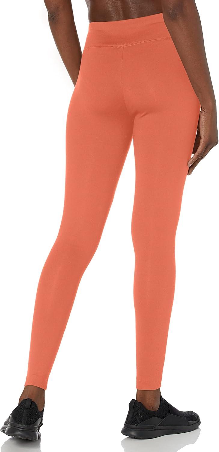 imageDanskin Womens Signature Wide Waist Yoga Ankle LeggingApricot Brandy