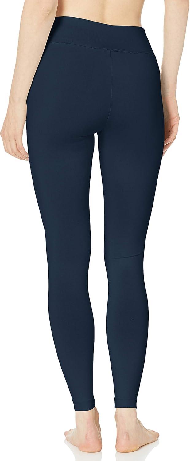 imageDanskin Womens Signature Wide Waist Yoga Ankle LeggingMidnight Navy