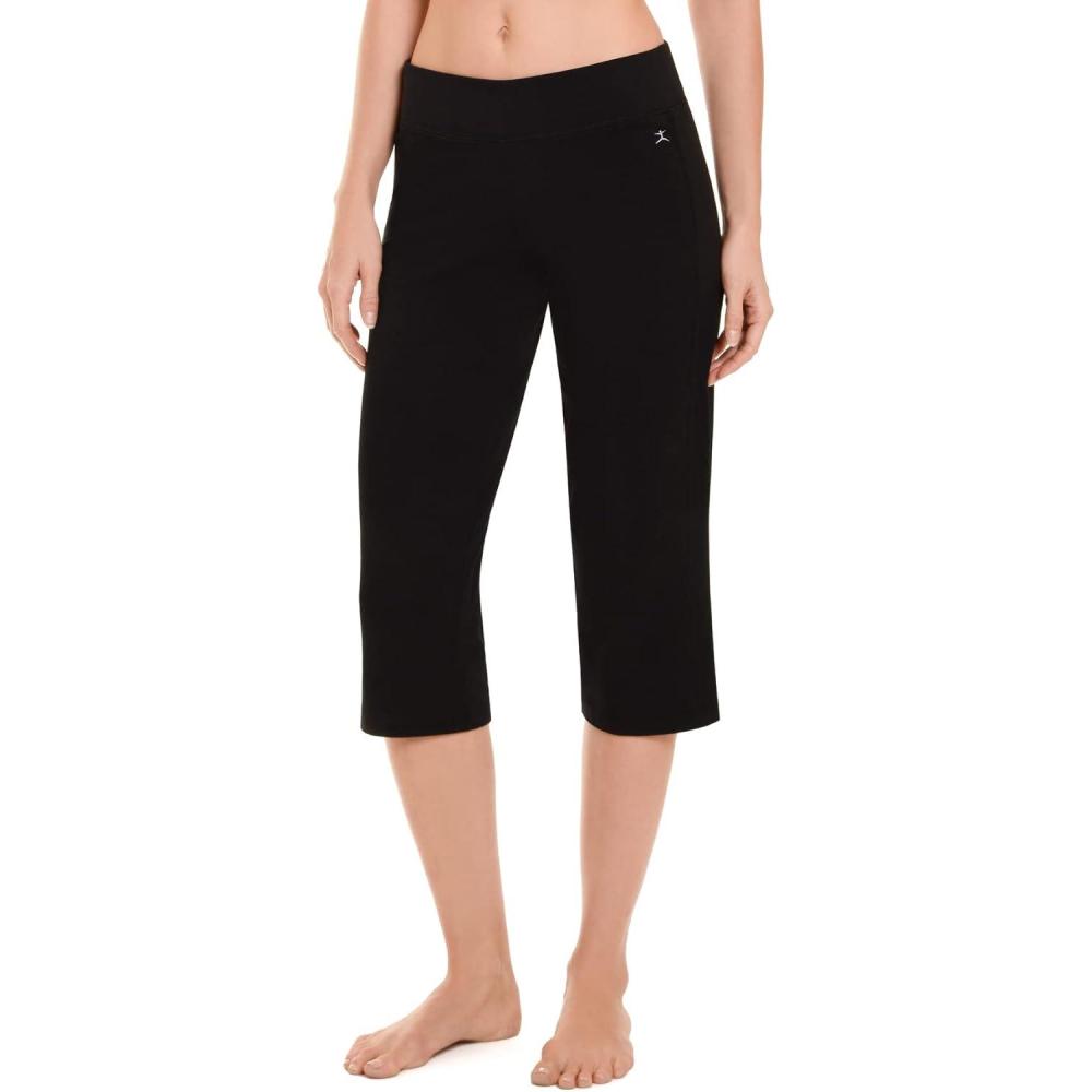 imageDanskin Essentials Yoga Crop PantBlack