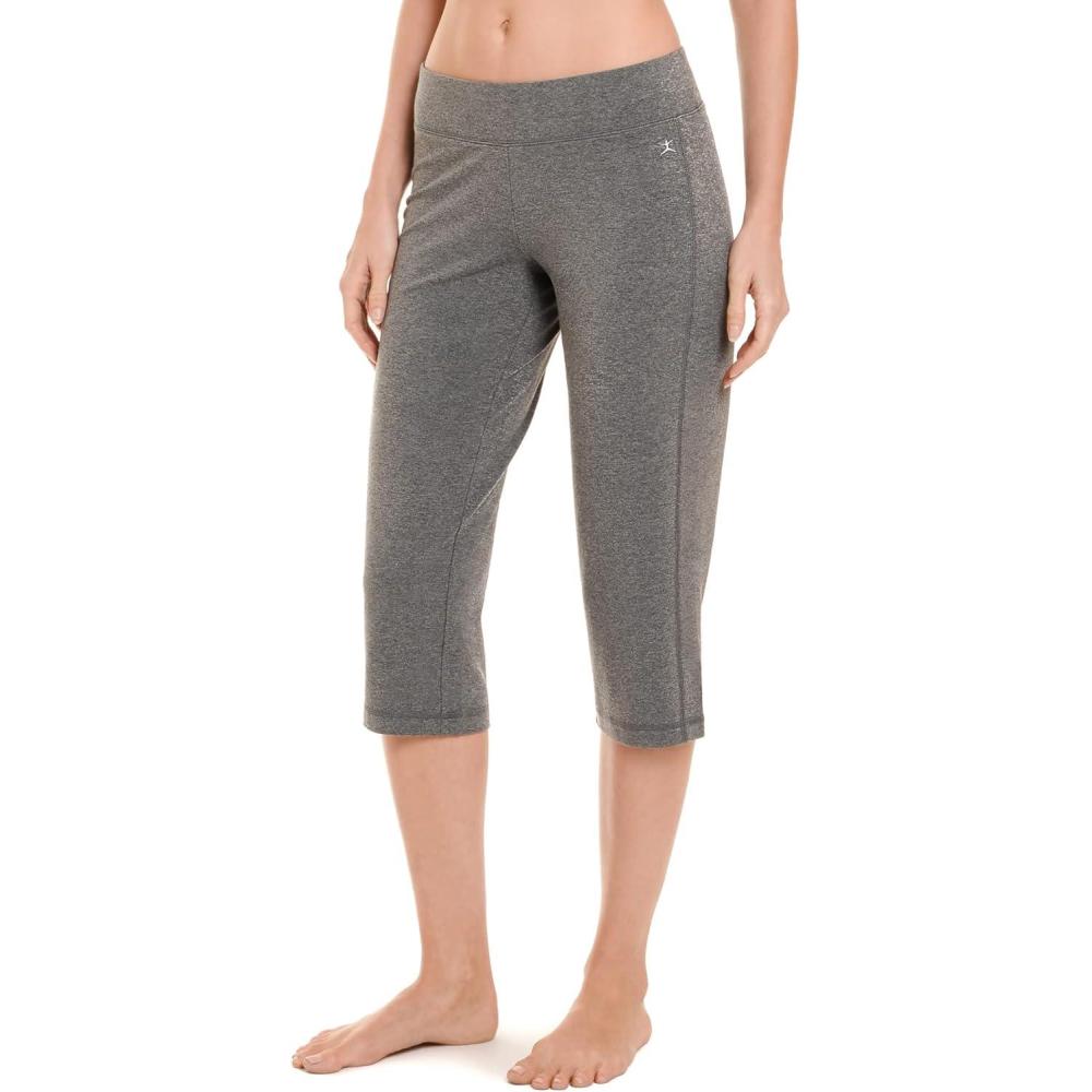 imageDanskin Essentials Yoga Crop PantCharcoal