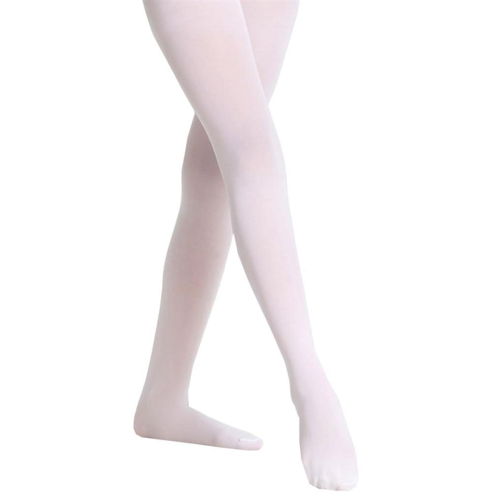 imageDanskin Girls 387 Microfiber Footed TightWhite