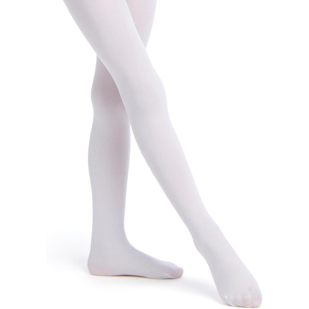 imageDanskin Girls Student Footed TightWhite
