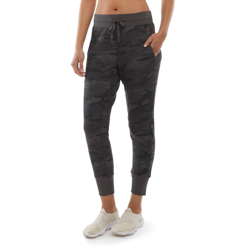 imageDanskin Womens Camo Printed Soft Touch JoggerBlack Camo