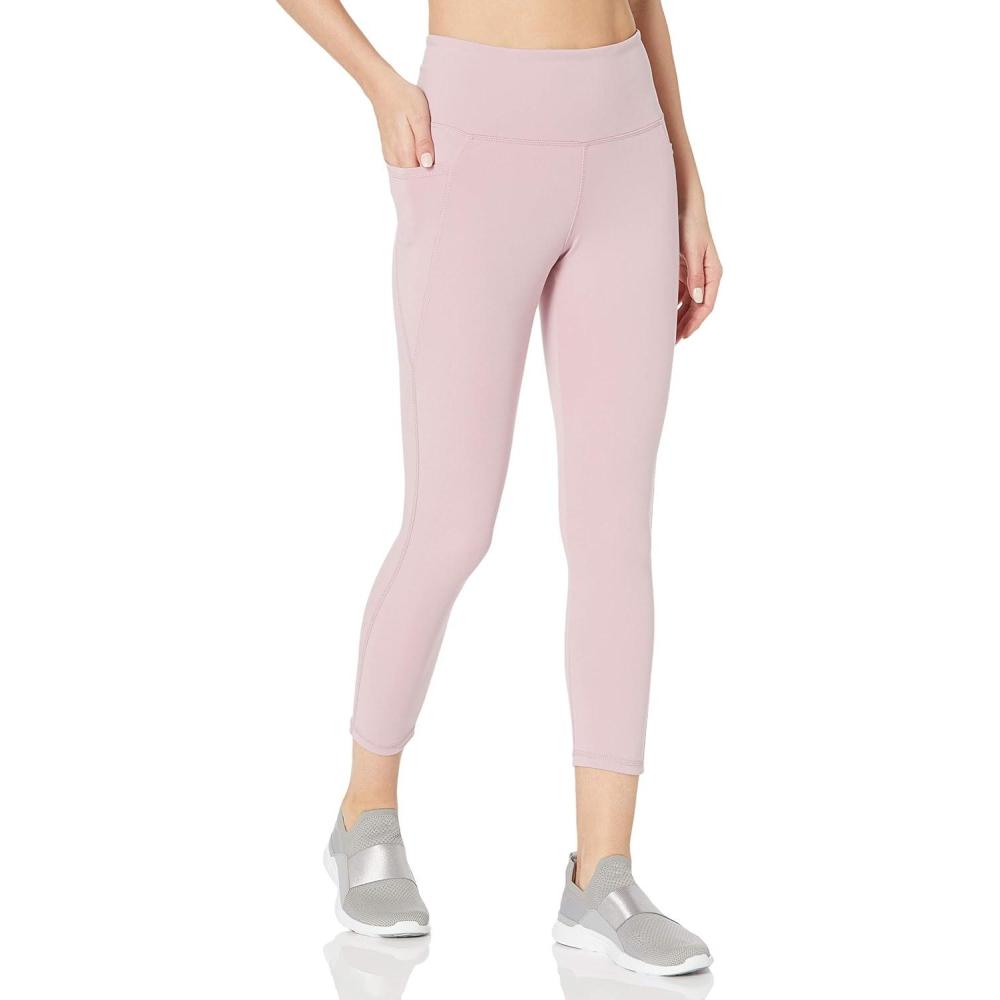 imageDanskin Womens Curved Contour Capri LeggingDreamy Lilac