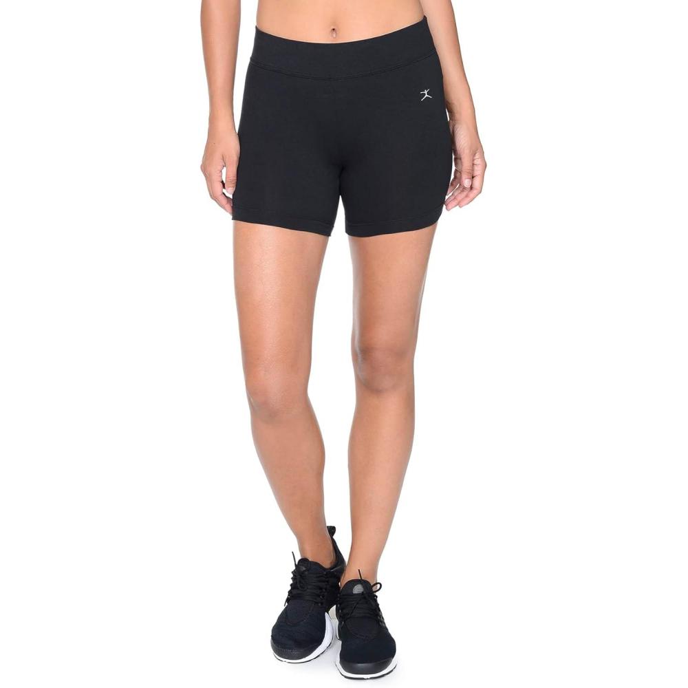 imageDanskin Womens Five Inch Bike ShortBlack