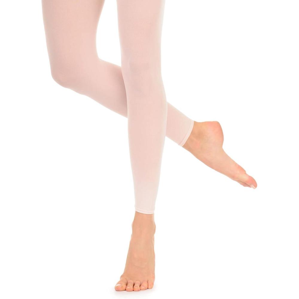 imageDanskin Womens Microfiber Footless TightsTheatrical Pink