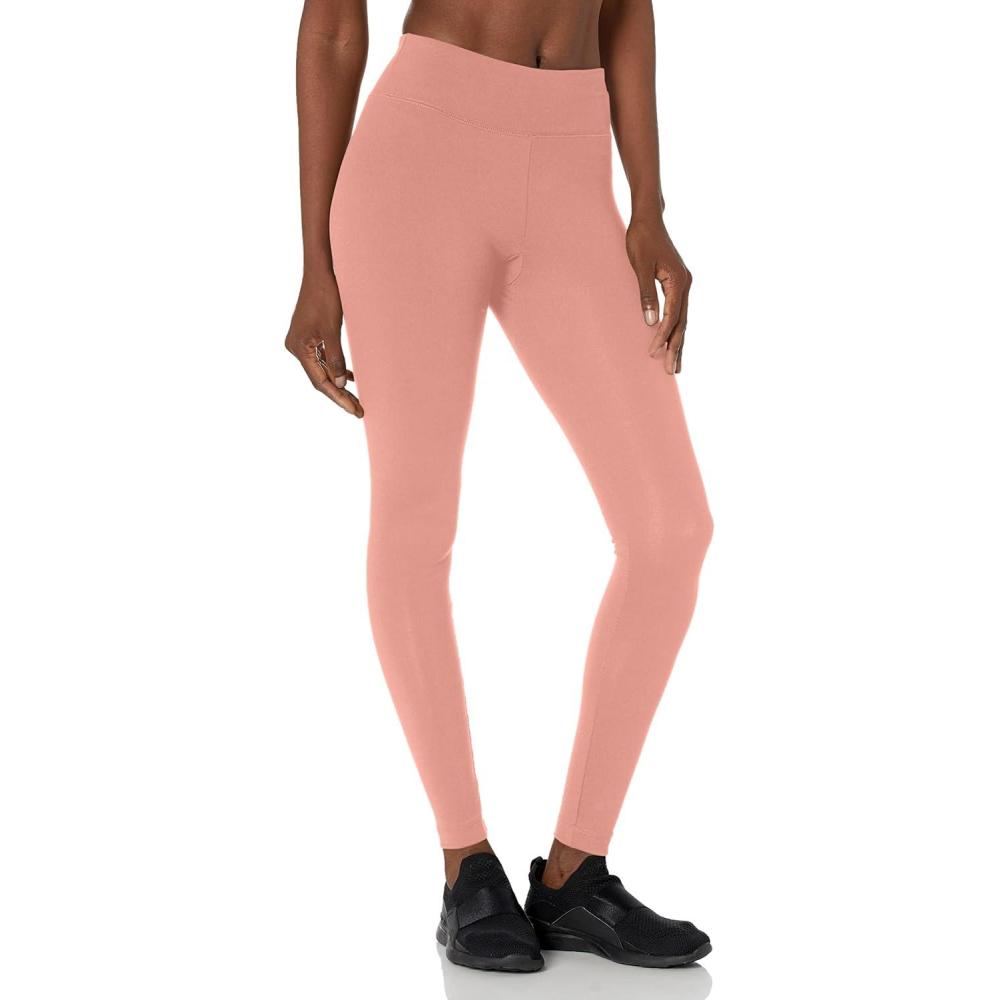 imageDanskin Womens Signature Wide Waist Yoga Ankle LeggingRosette