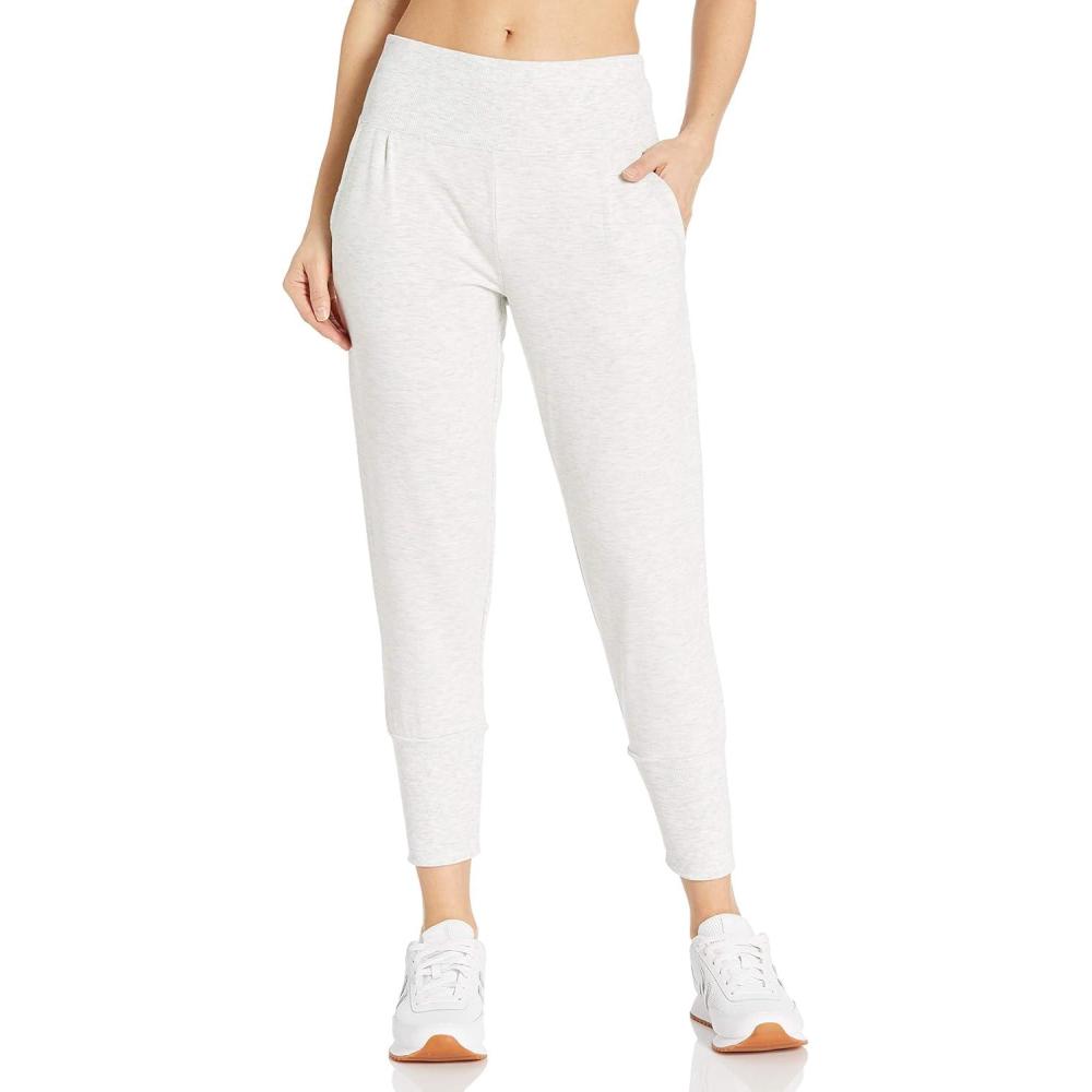 imageDanskin Womens Slim Tapered JoggersOatmeal Heather