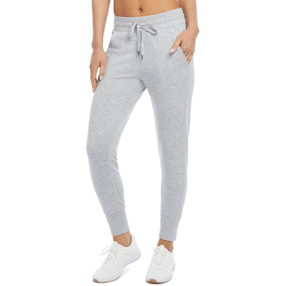 imageDanskin Womens Soft Touch Jogger PantLight Heather Grey