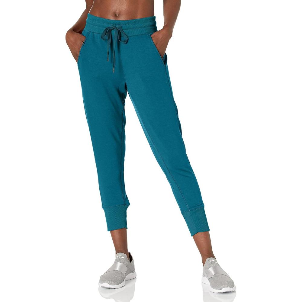 imageDanskin Womens Soft Touch Jogger PantTeak Teal
