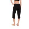 Danskin Essentials Yoga Crop Pant(Black)