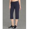 Danskin Essentials Yoga Crop Pant(Midnight Navy)