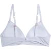Danskin Girls Training Bra – 4 Pack Wireless Molded Cup Bras for Teens with Adjustable Straps (Sizes 30A-36A)(White/Light Grey Heather – Molded Rib)