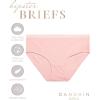 Danskin Girls Underwear Hipster Briefs – 10 Pack Comfort Stretch Breathable Cotton Underwear Hipster Panties for Girls (4-12)(Pink/White/Heather Grey/Dark Pink)
