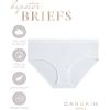 Danskin Girls Underwear Hipster Briefs – 5 Pack Comfort Stretch Breathable Cotton Underwear Hipster Panties for Girls (4-12)(Print/Dusty Pink/Pink Thistle/White/Light Grey Heather)
