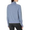 Danskin Supersoft Quarter Zip Pullover(Stonewash Melange)