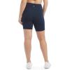Danskin Womens 2-Pack 7″ Active Bike Shorts(Black Salt/Neo Navy)