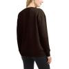 Danskin Women’s Active Split Hem Tunic Pullover(Espresso Heather)