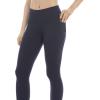 Danskin Womens Curved Contour Capri Legging(Neo Navy)