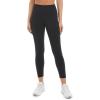 Danskin Women’s Double Brushed 7/8 Legging(Black Salt)