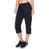 Danskin Women’s Drawcord Crop Pant(Black)