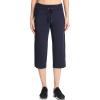 Danskin Women’s Drawcord Crop Pant(Midnight Navy)