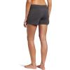 Danskin Women’s Drawcord Short, Charcoal Heather, Small