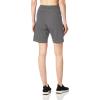 Danskin Women’s Essential Side Shirred Bermuda Short(Charcoal Grey Heather)