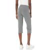 Danskin Womens Everyday Basic Capri(Charcoal Grey Heather)