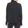 Danskin Women’s Long Sleeve Cowl Neck Pullover(Black Salt)