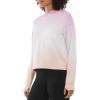 Danskin Women’s Ombre Pullover Sweatshirt Hoodie(Orchid Glaze Combo)