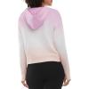 Danskin Women’s Ombre Pullover Sweatshirt Hoodie(Orchid Glaze Combo)