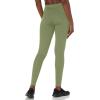 Danskin Women’s Signature Wide Waist Yoga Ankle Legging(Hedge Green)
