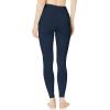 Danskin Women’s Signature Wide Waist Yoga Ankle Legging(Midnight Navy)