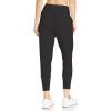 Danskin Womens Slim Tapered Joggers(Rich Black)