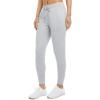 Danskin Women’s Soft Touch Jogger Pant(Light Heather Grey)