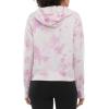 Danskin womens Tie Dye Pullover Sweatshirt Hoodie(Orchid Glaze)