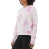 Danskin womens Tie Dye Pullover Sweatshirt Hoodie(Orchid Glaze)