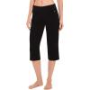 Danskin Essentials Yoga Crop Pant(Black)