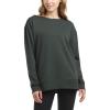 Danskin Women’s Active Split Hem Tunic Pullover(Evergreen)