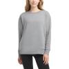 Danskin Women’s Active Split Hem Tunic Pullover(Medium Grey Heather)