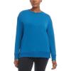 Danskin Women’s Active Split Hem Tunic Pullover(Sapphire)