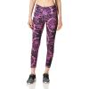 Danskin Womens All Over Printed Capri LeggingLeggings(Amethyst Tie Dye Swirl)
