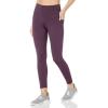 Danskin Women’s Double Brushed 7/8 Legging(Vintage Violet)