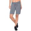 Danskin Women’s Essential Bermuda Short(Charcoal Heather)
