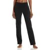 Danskin Womens Essential Sleek Fit Yoga Pant(Black)