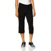 Danskin Womens Everyday Sleek Fit Crop(Black)