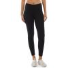 Danskin Womens Mid Rise Ankle Legging(Black Salt)