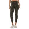 Danskin Women’s Printed High Rise 7/8 Legging(Olive Camo Print)