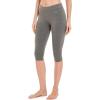 Danskin womens Essential Capri Athletic Leggings(Heather Grey)